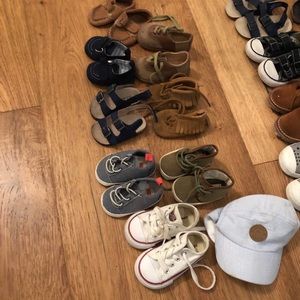 Baby boy shoes lot